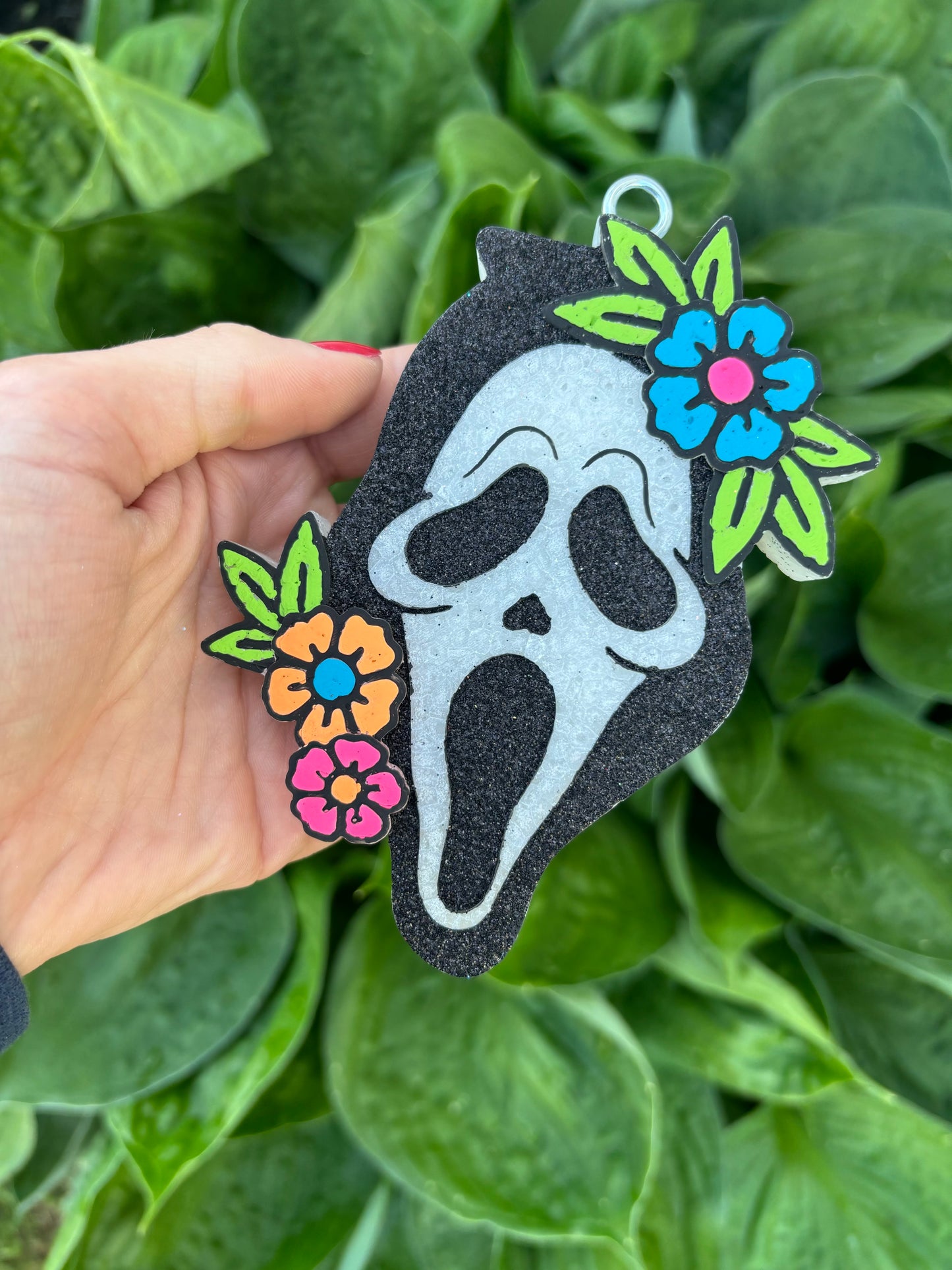 Ghost face floral