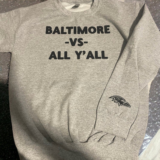 Baltimore vs all y’all