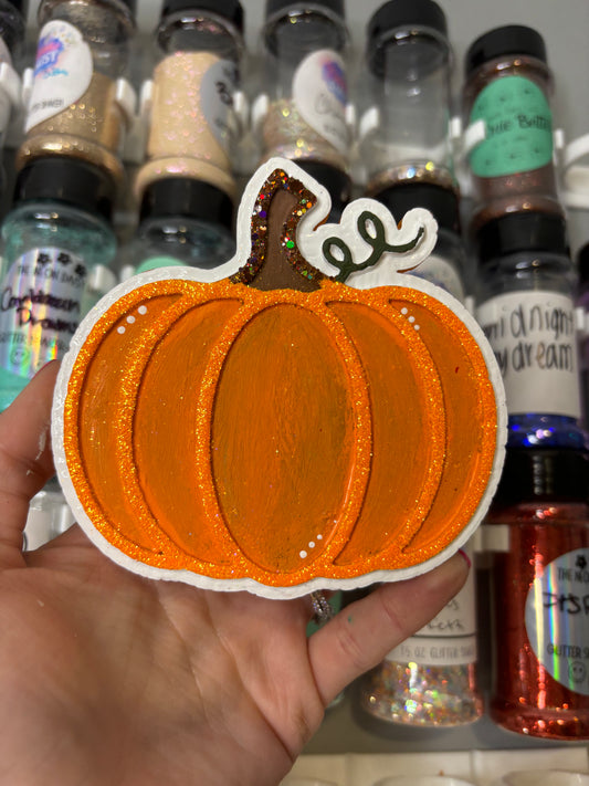 Hand painted pumpkin